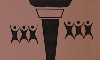 Detail uit een affiche uit de affichecollectie van CAVA